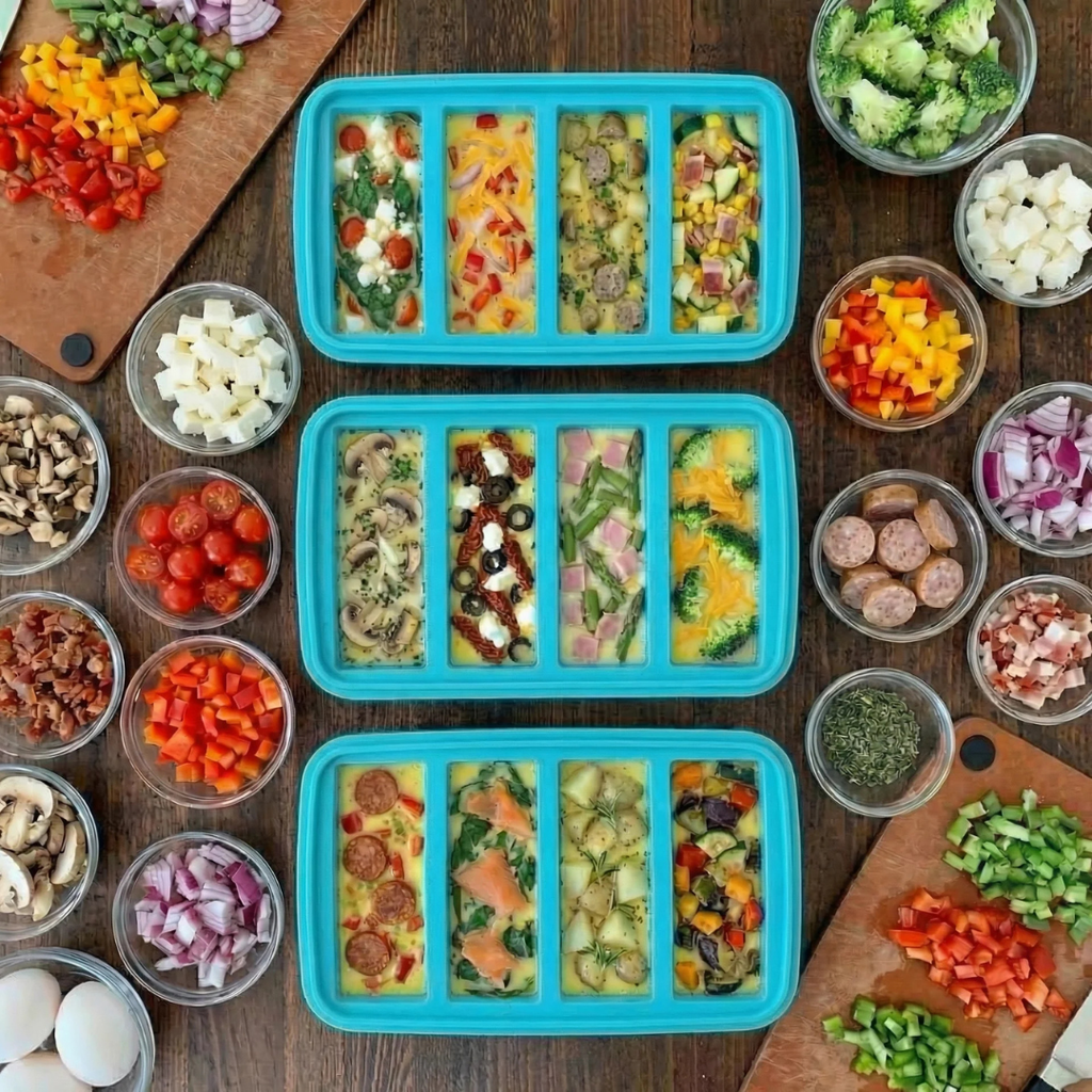 Solution Meal Prep – Plateaux Portions faciles à congeler