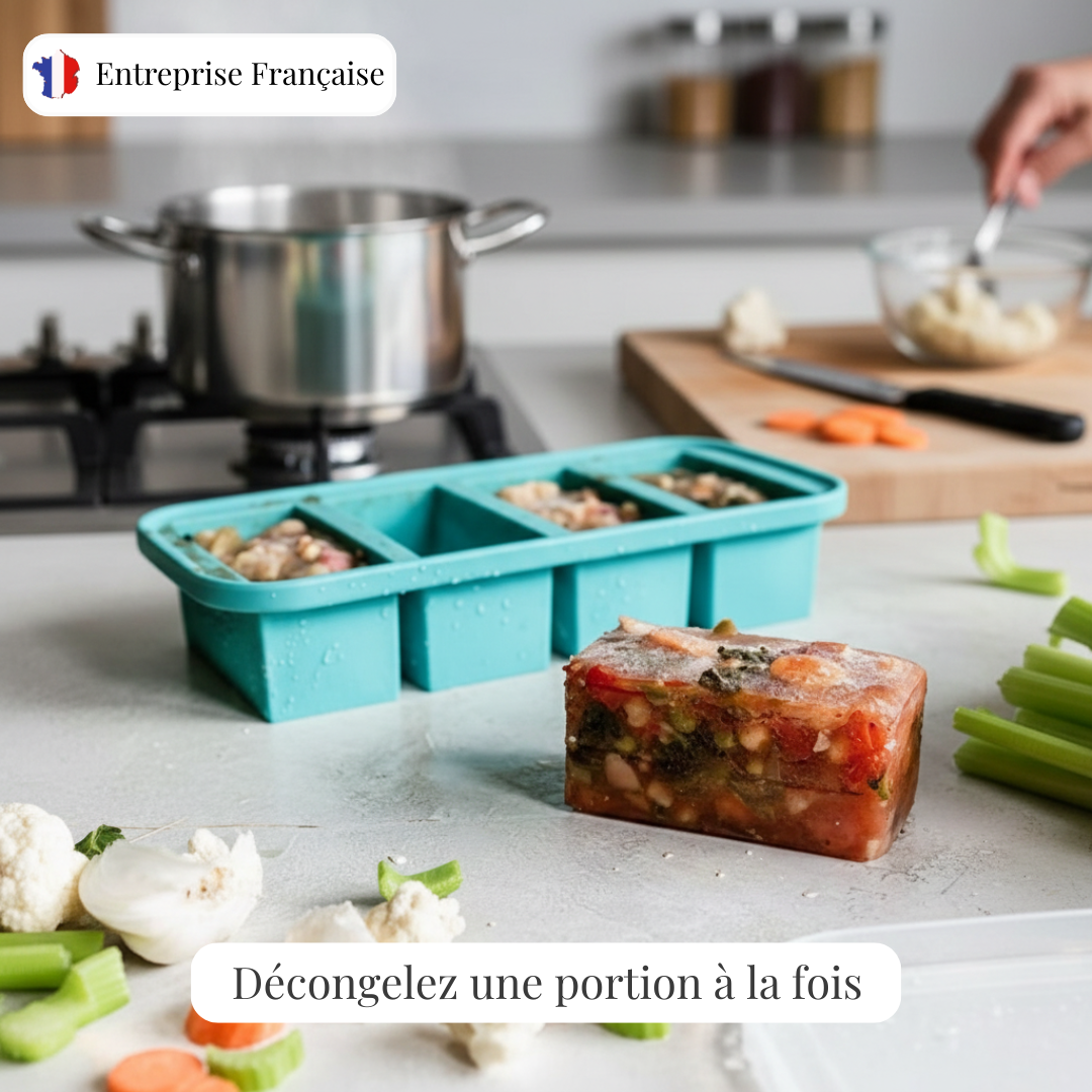 Solution Meal Prep – Plateaux Portions faciles à congeler